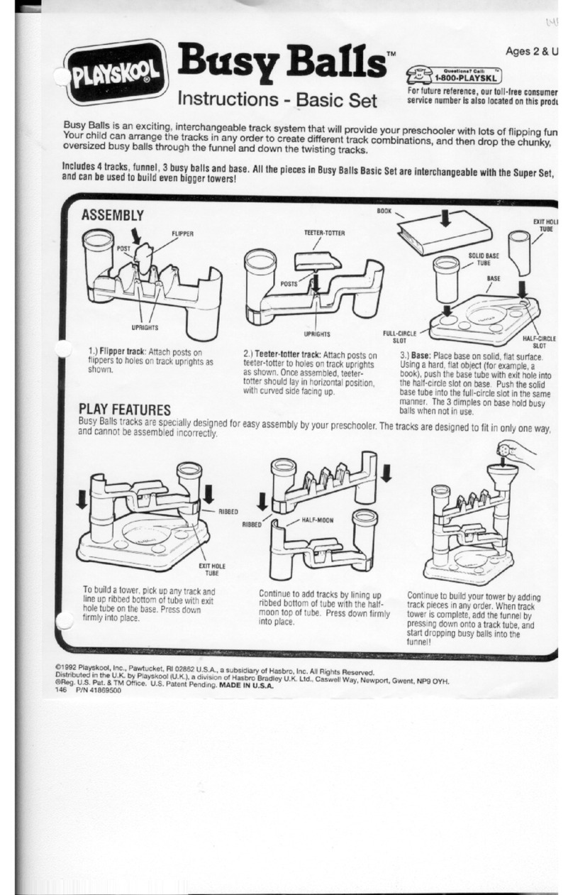 Playskool Busy Balls Basic Set Manuale utente