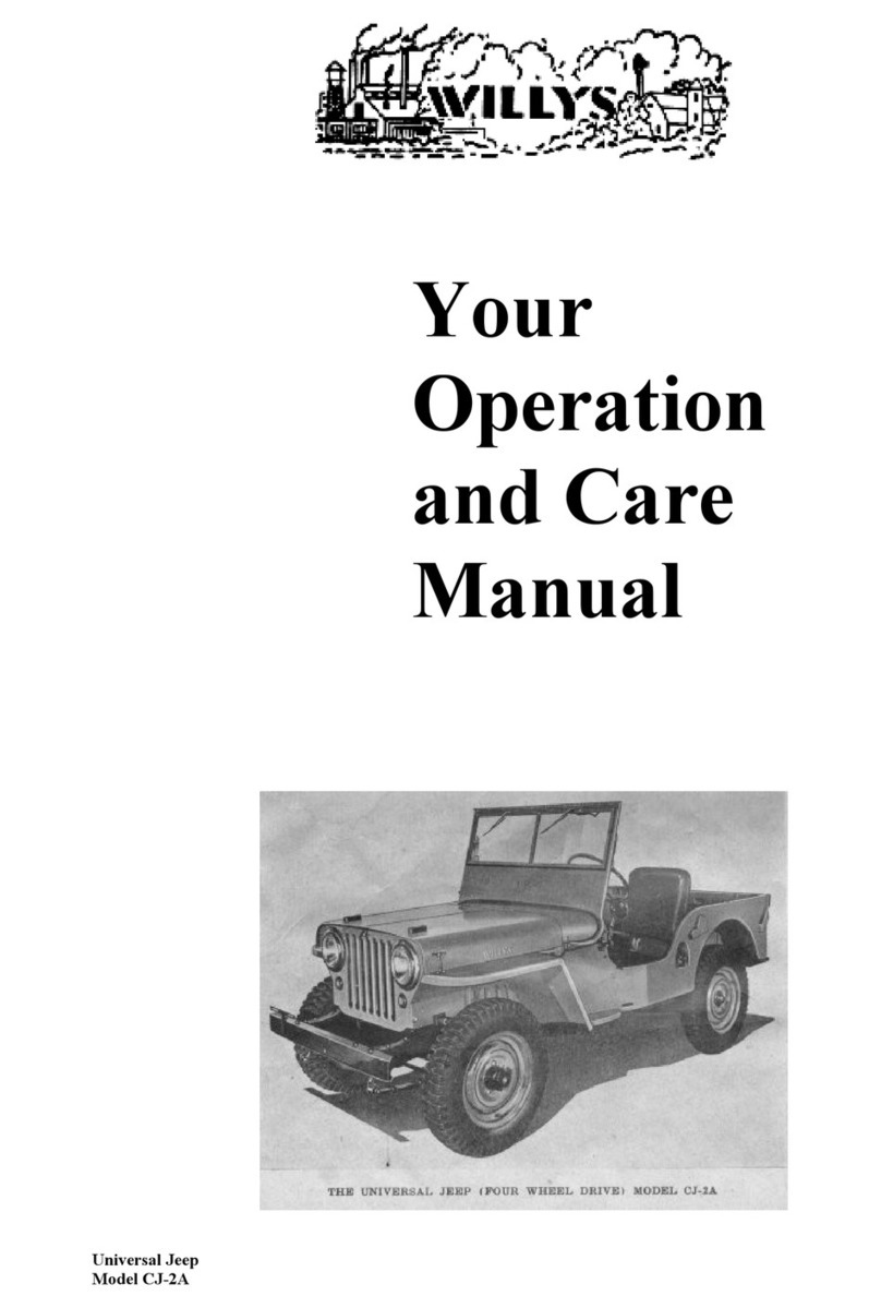 Willys CJ-2A Manuale utente