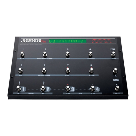Voodoo Lab Ground Control Pro Manuale utente Voodoo Lab Ground Control Pro Manuale utente