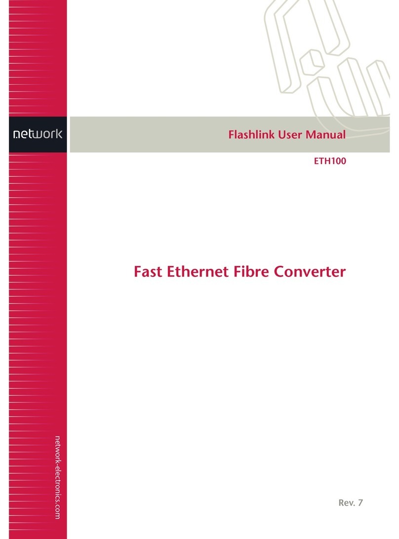 Network Electronics Flashlink ETH100 Manuale utente