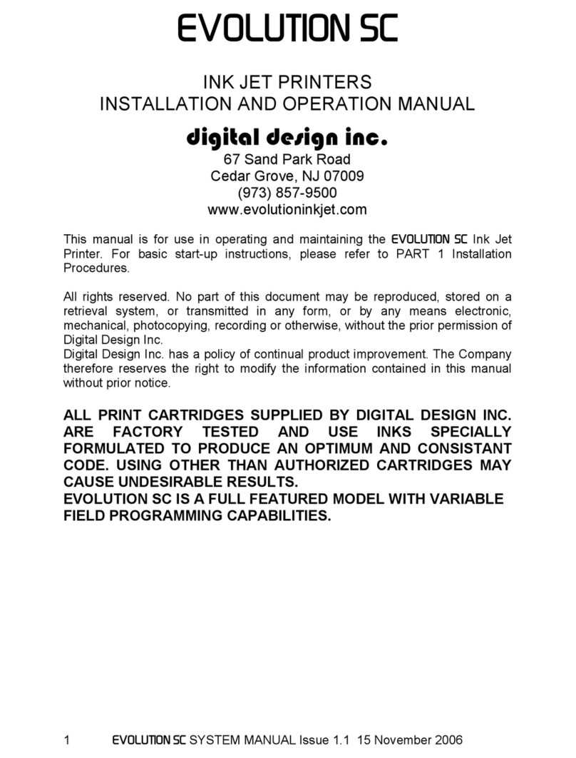 Digital Design EVOLUTION SC Manuale utente