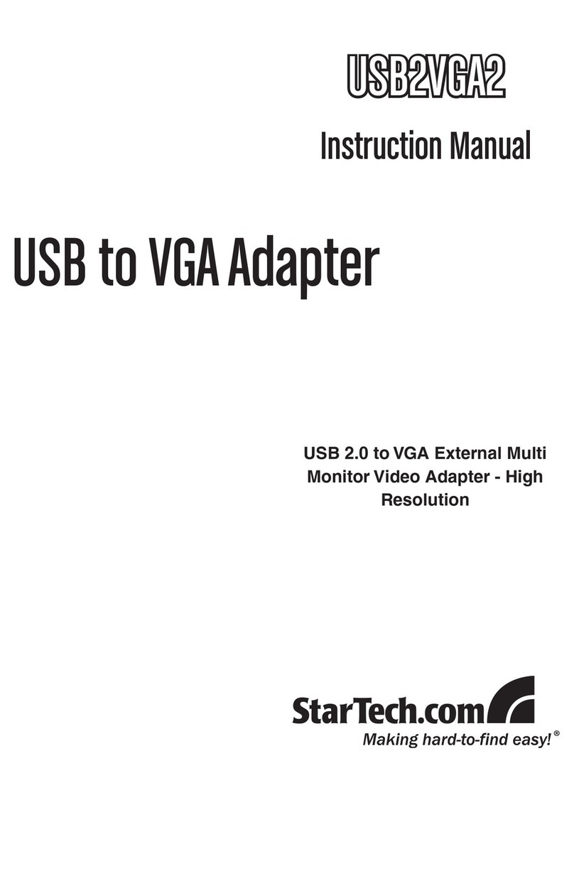 StarTech.com USB2VGA2 Manuale utente