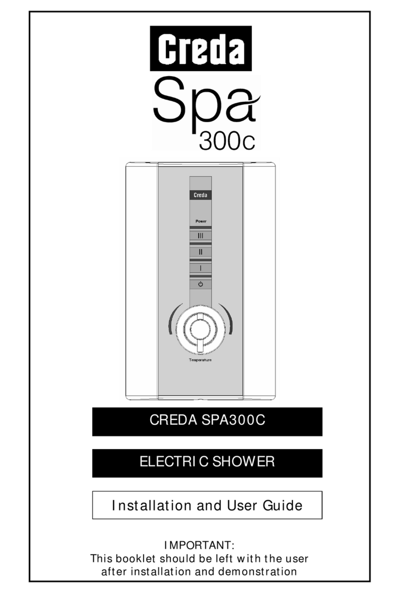 Creda Spa300c Manuale utente