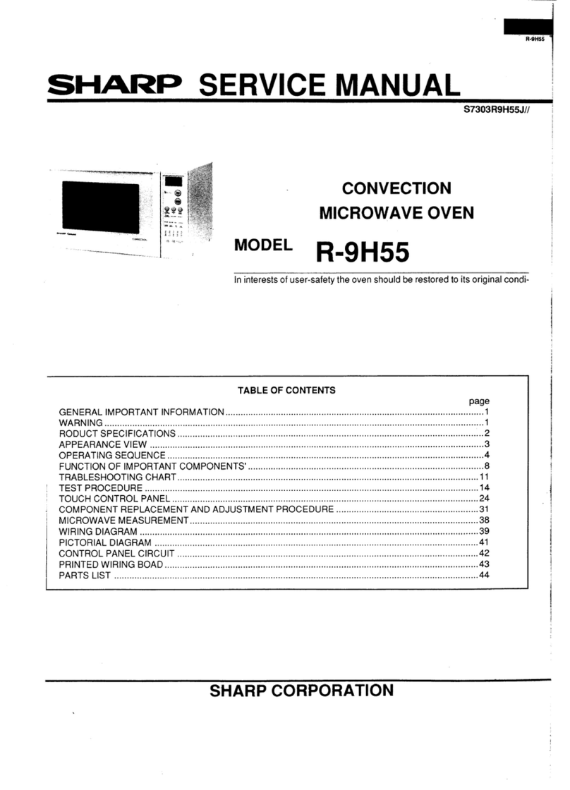 Sharp R-9H55 Manuale utente