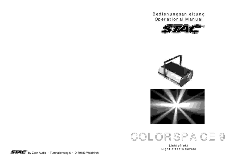 Stack STAC Colorspace 9 Guida rapida Stack STAC Colorspace 9 Guida rapida