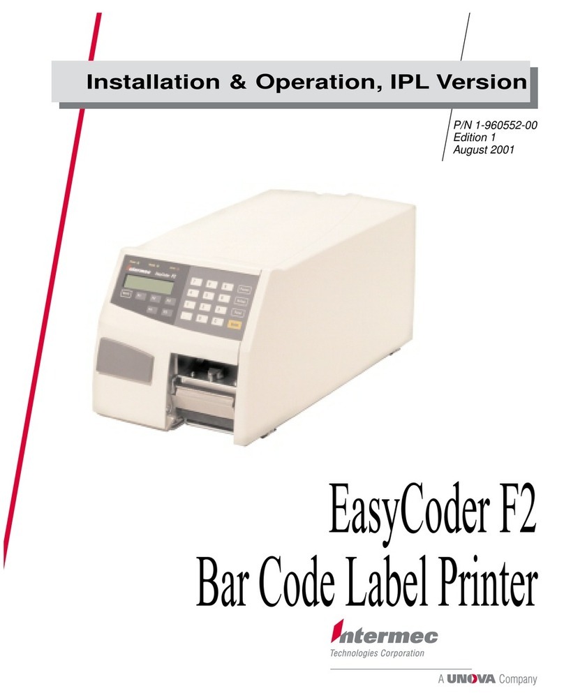 Intermec EasyCoder F2 Manuale utente