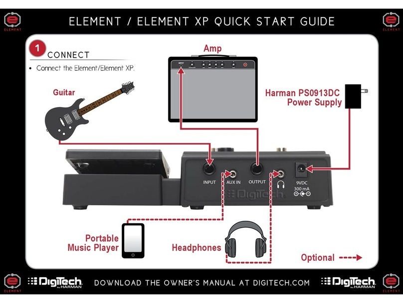 digi-tech Element Manuale utente