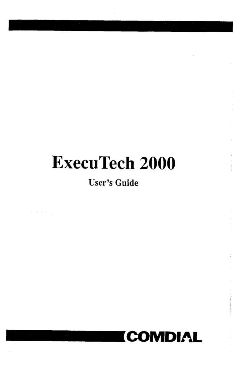 Comdial E34PT Manuale utente