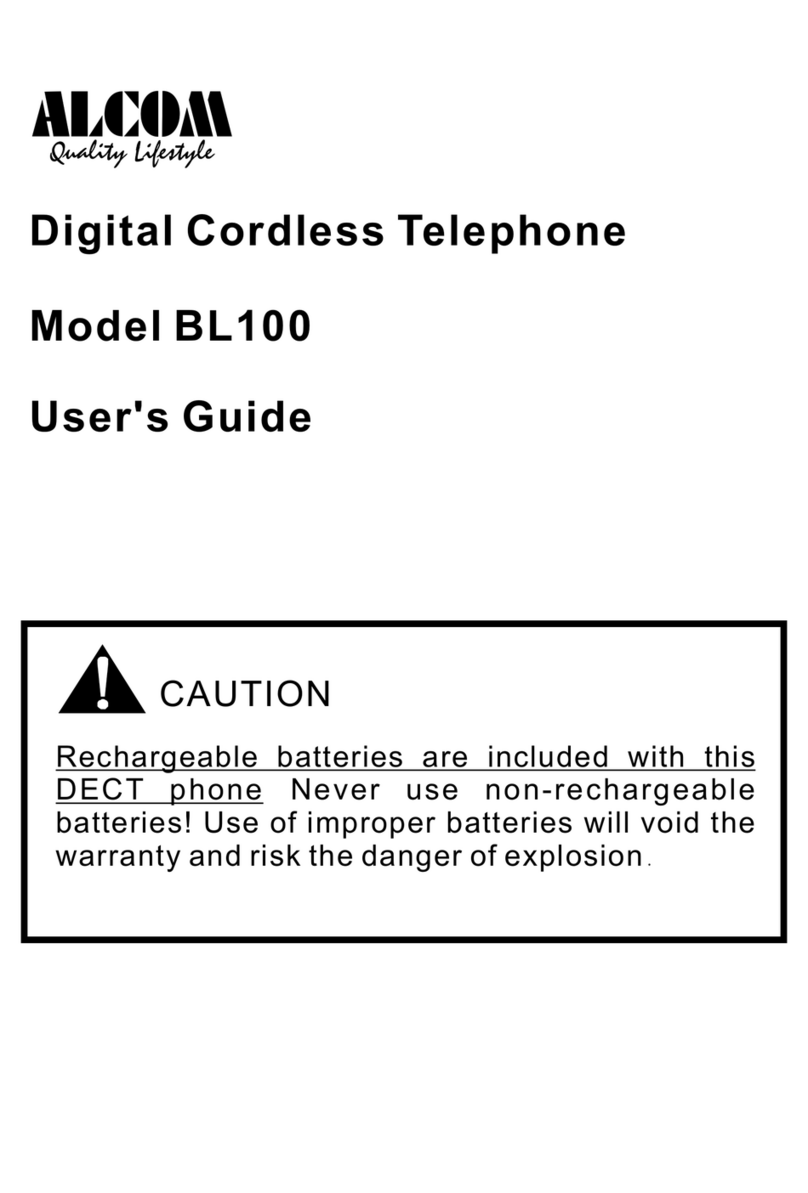 ALcom BL100 Manuale utente
