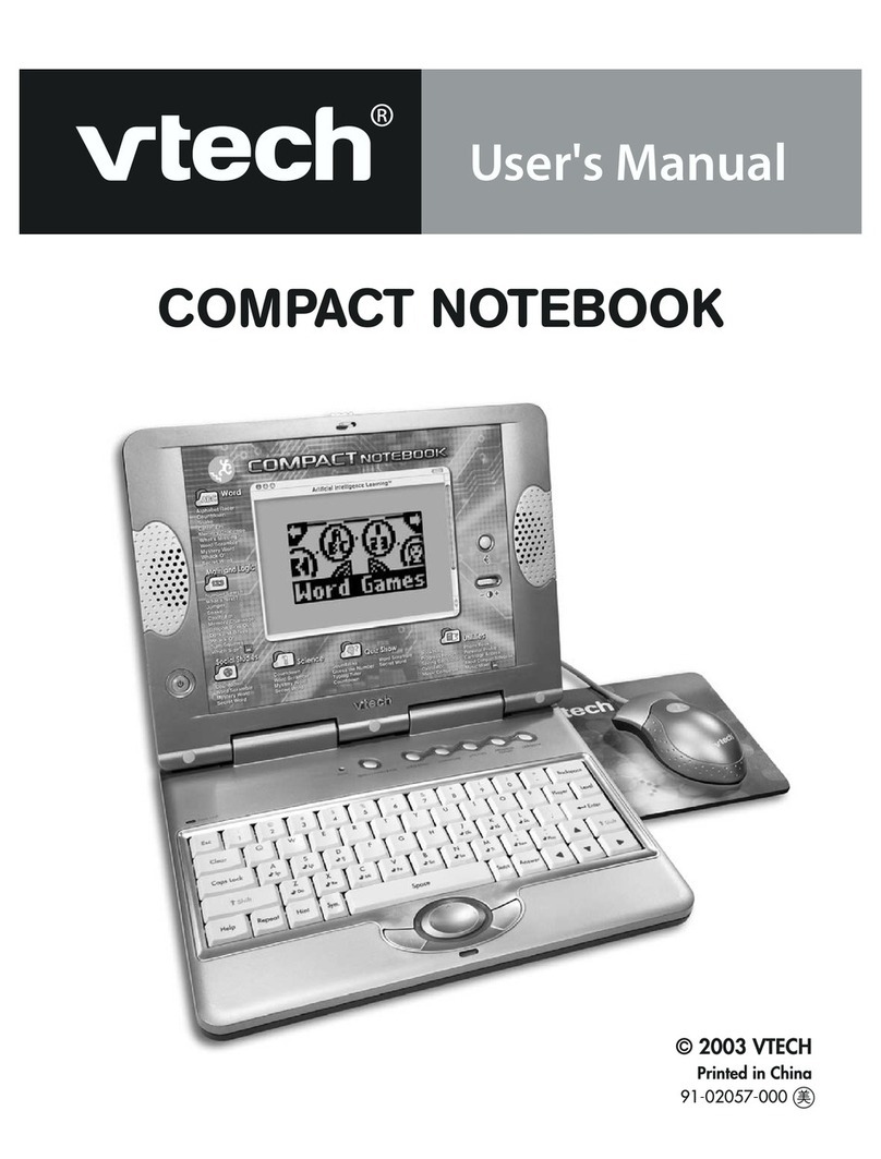 V-tech COMPACT NOTEBOOK Manuale utente