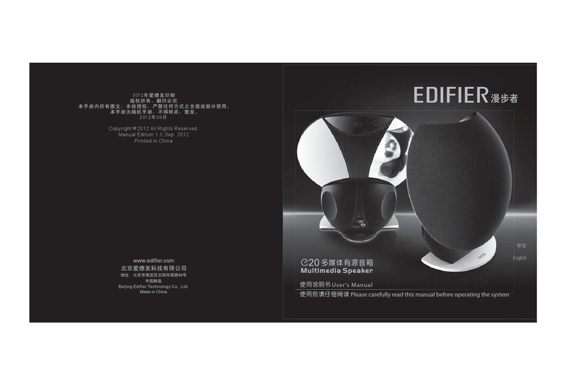 EDIFIER e20 Manuale utente
