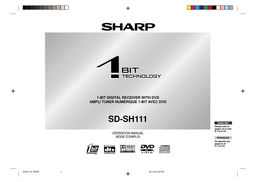 Sharp SD-SH111 Manuale utente