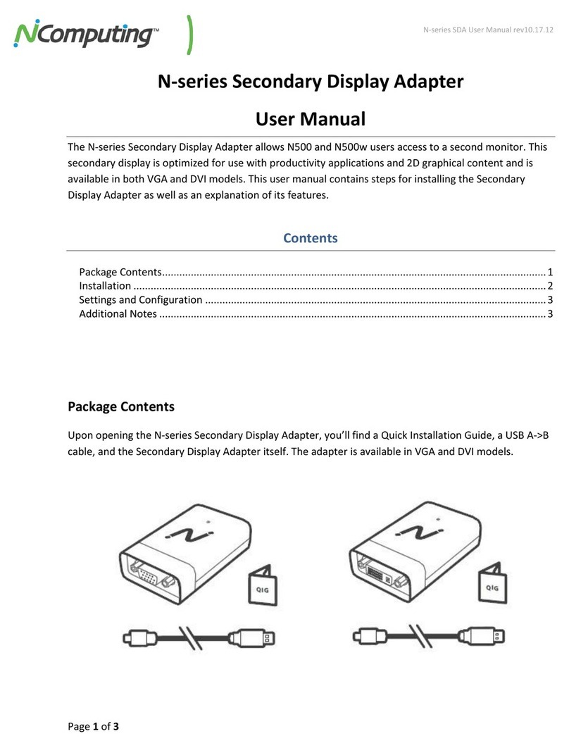 NComputing N500 Manuale utente