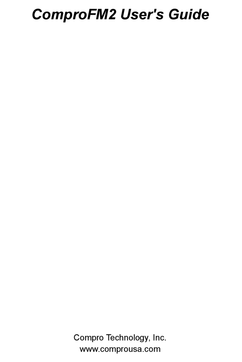 COMPRO ComproFM2 Manuale utente