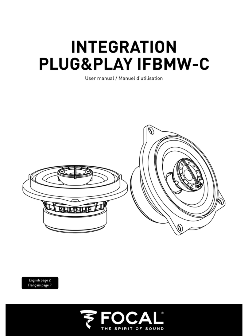 Focal IFBMW-C Manuale utente