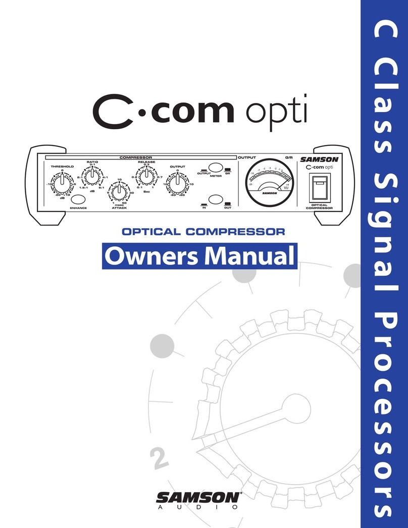 Samson C-com opti Manuale utente