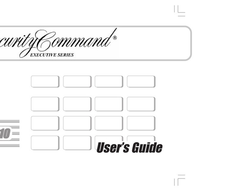 Security Command Command Processor XR6 Manuale utente