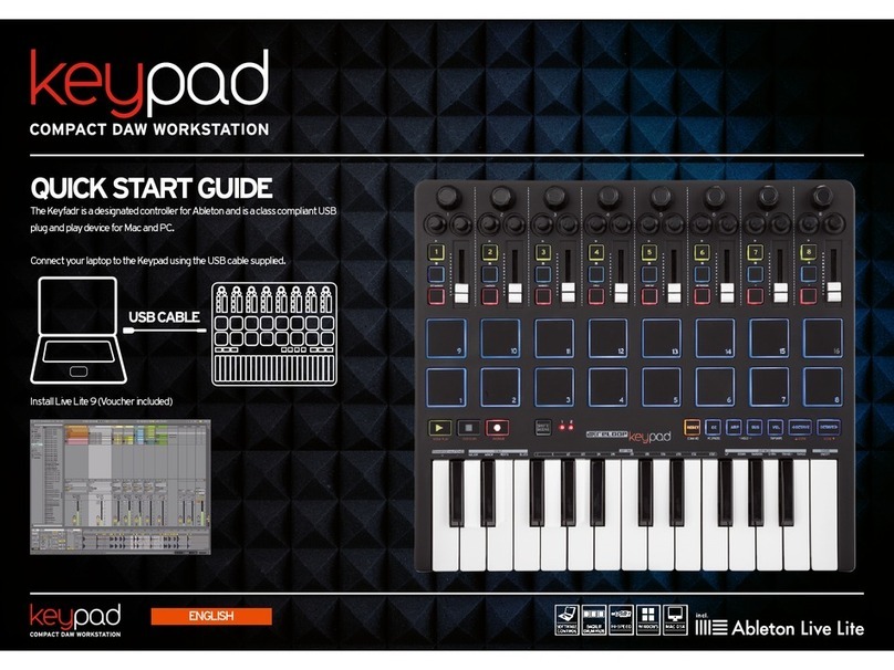 Reloop Compact Daw Manuale utente