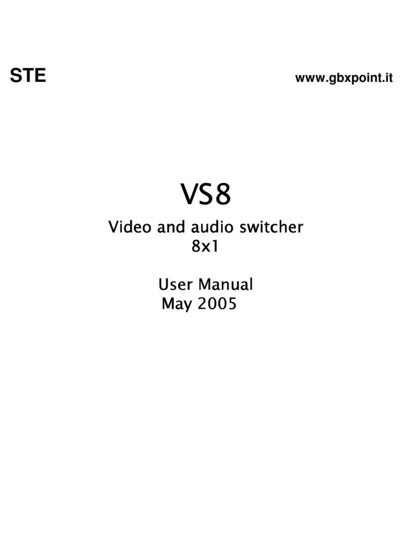 STE VS8 Manuale utente