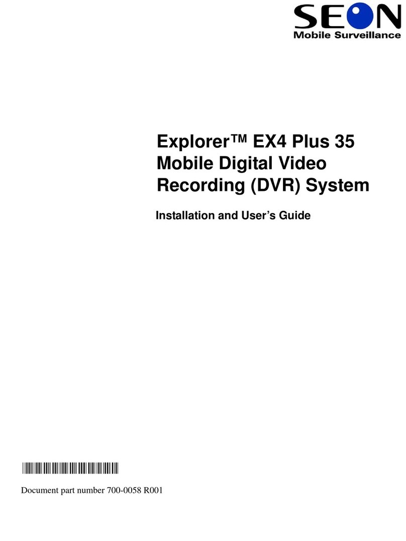 Seon Mobile Surveillance Explorer EX4 Plus 35 System Manuale utente