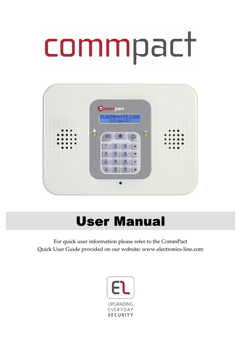 Electronics Line Commpact Manuale utente