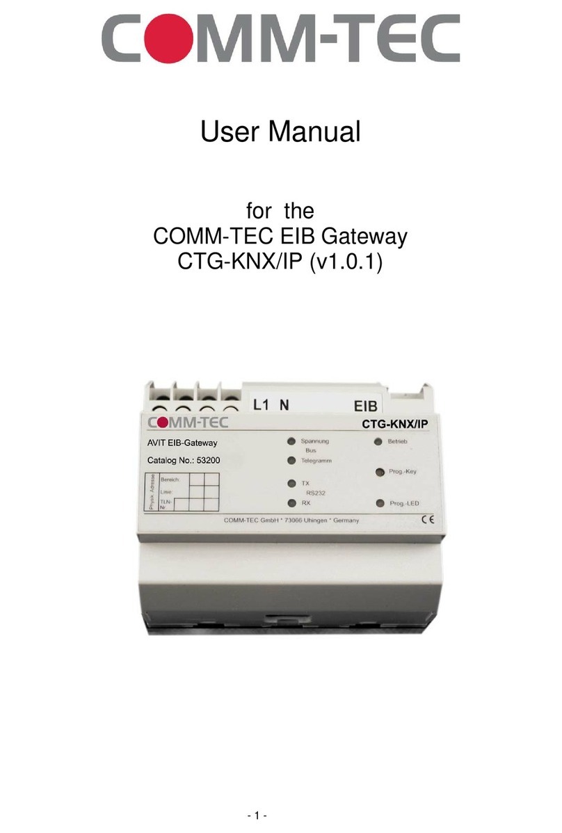 Comm-Tec EIB Manuale utente