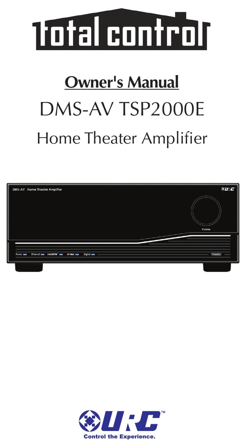Total Control DMS-AV TSP2000E Manuale utente
