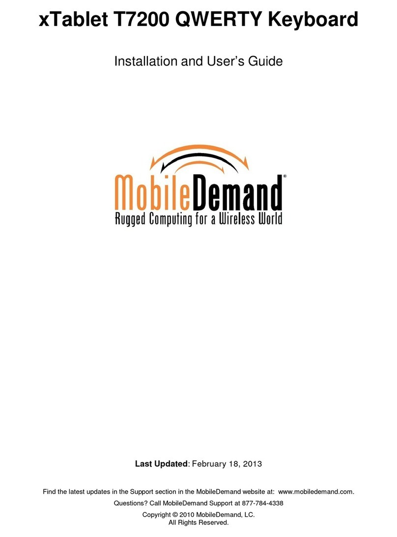 MobileDemand XTB-VMT5 Manuale utente