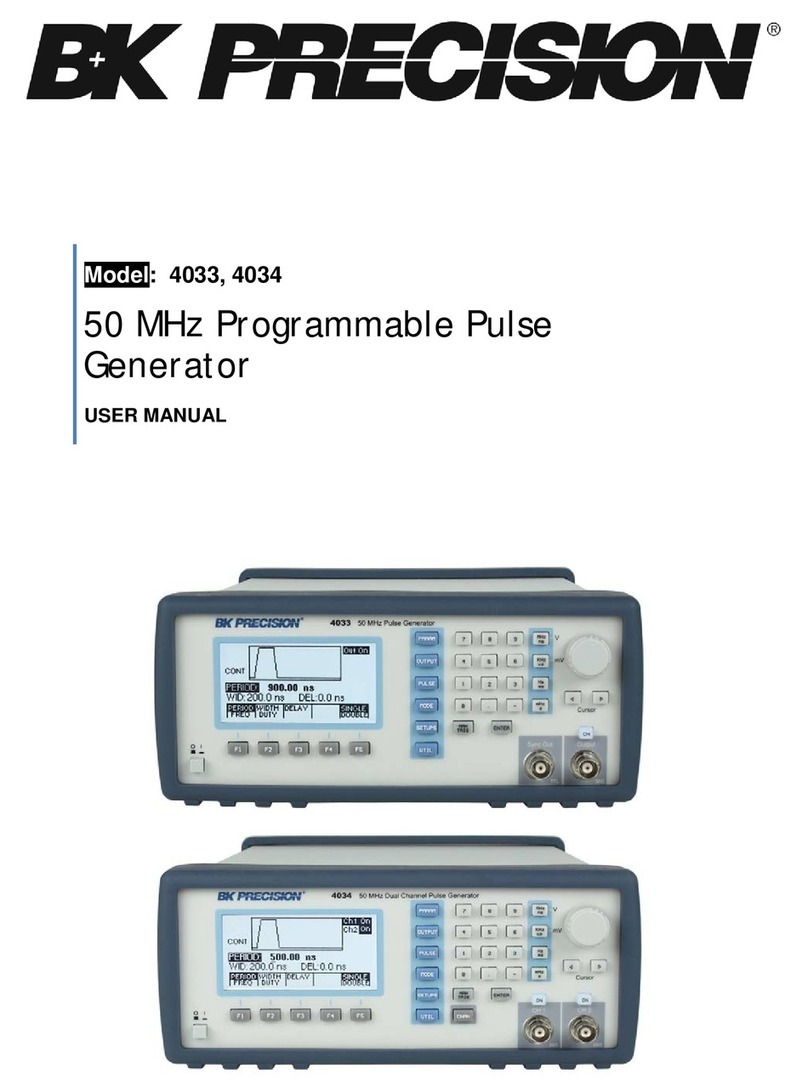 B+K precision 4033 Manuale utente