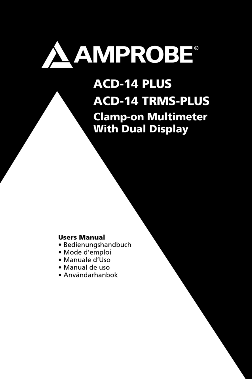 Amprobe ACD-14 PLUS Manuale utente