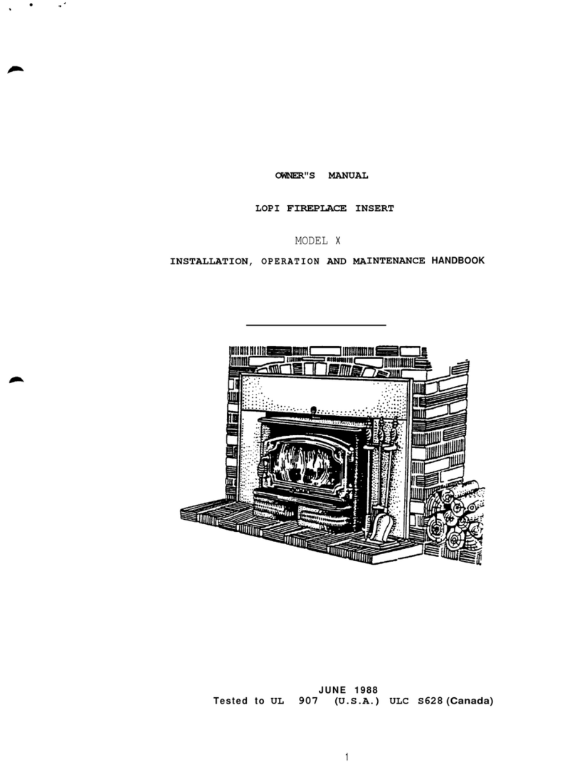 Lopi X Manuale utente