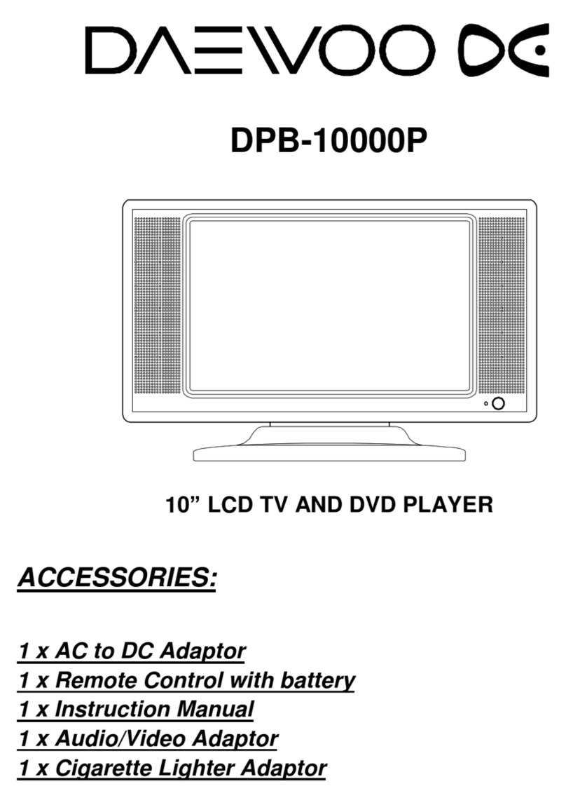Daewoo DPB-10000P Manuale utente
