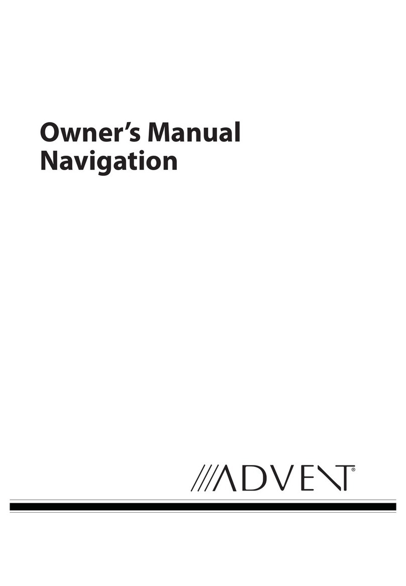 Advent Navigation Manuale utente