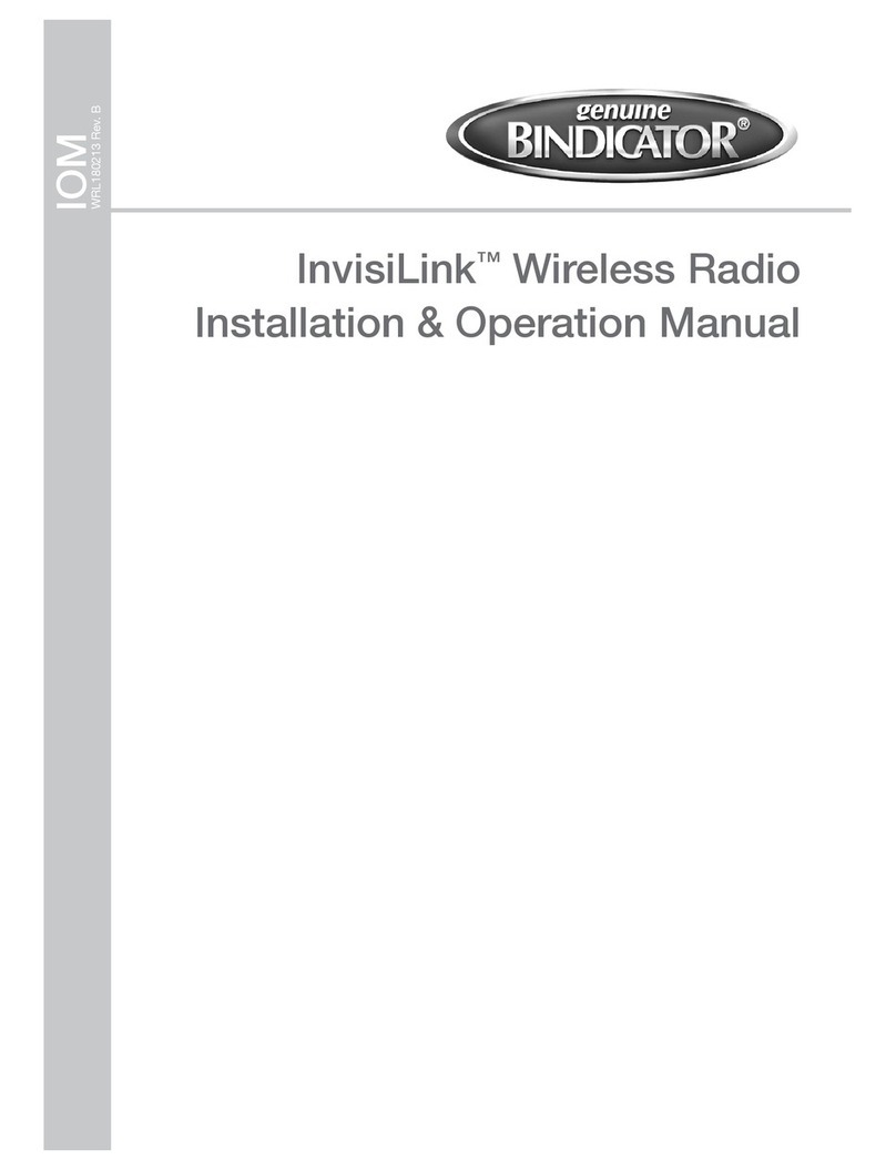 Bindicator RS-485 Manuale utente