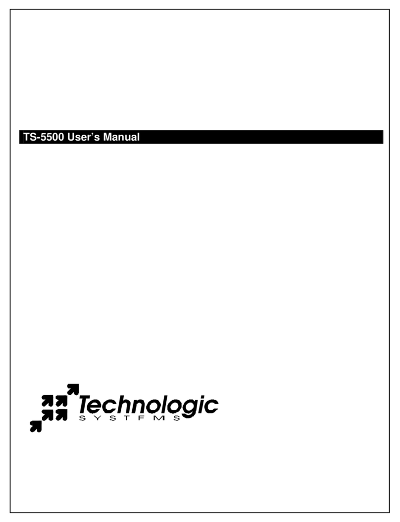 Technologic Systems TS-5500 Manuale utente