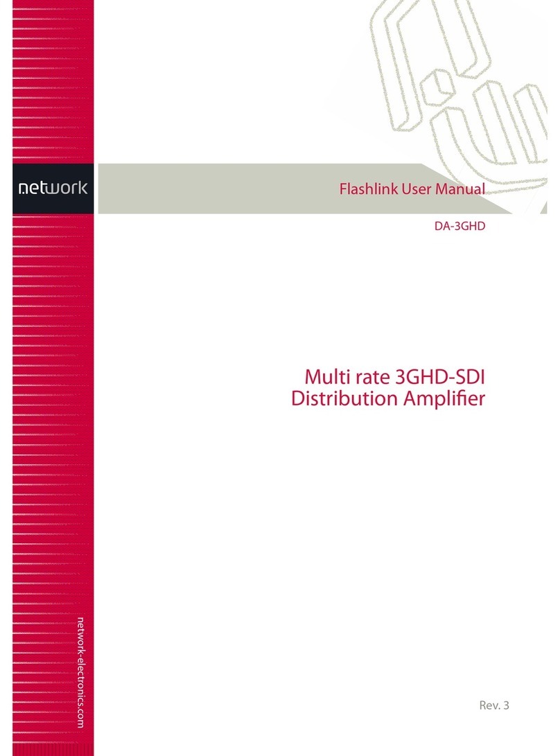 Network Electronics AS DA-3GHD Manuale utente