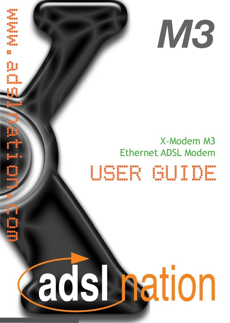 Adsl nation M3 Manuale utente