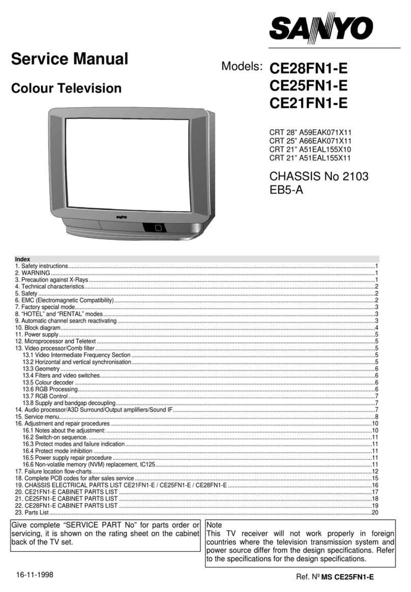 Sanyo CE28FN1-E Manuale utente