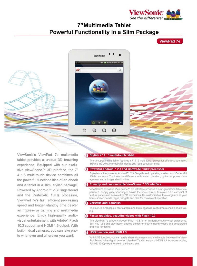 ViewSonic ViewPad 7e Manuale utente