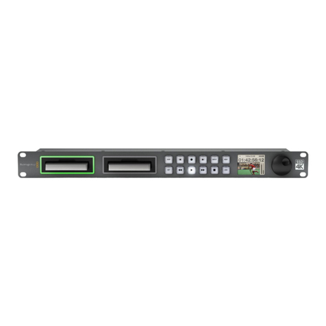 Blackmagicdesign HyperDeck Shuttle Manuale utente