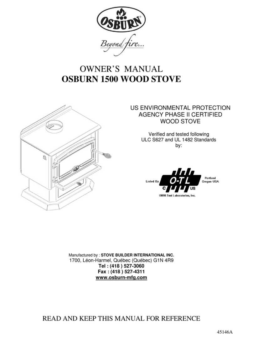 Osburn 1500 Manuale utente