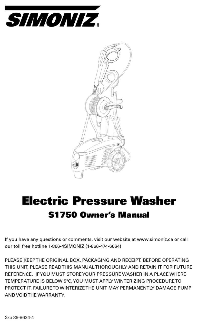Simoniz S1750 Manuale utente