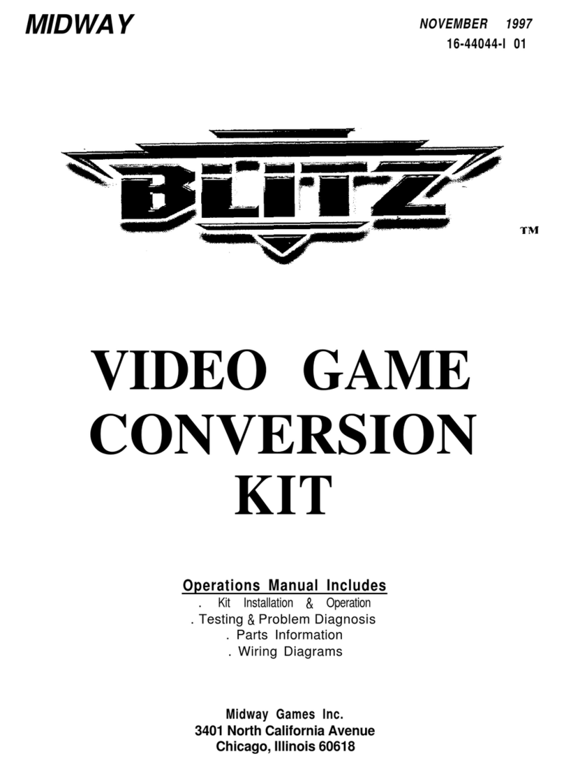 Midway Blitz Manuale utente