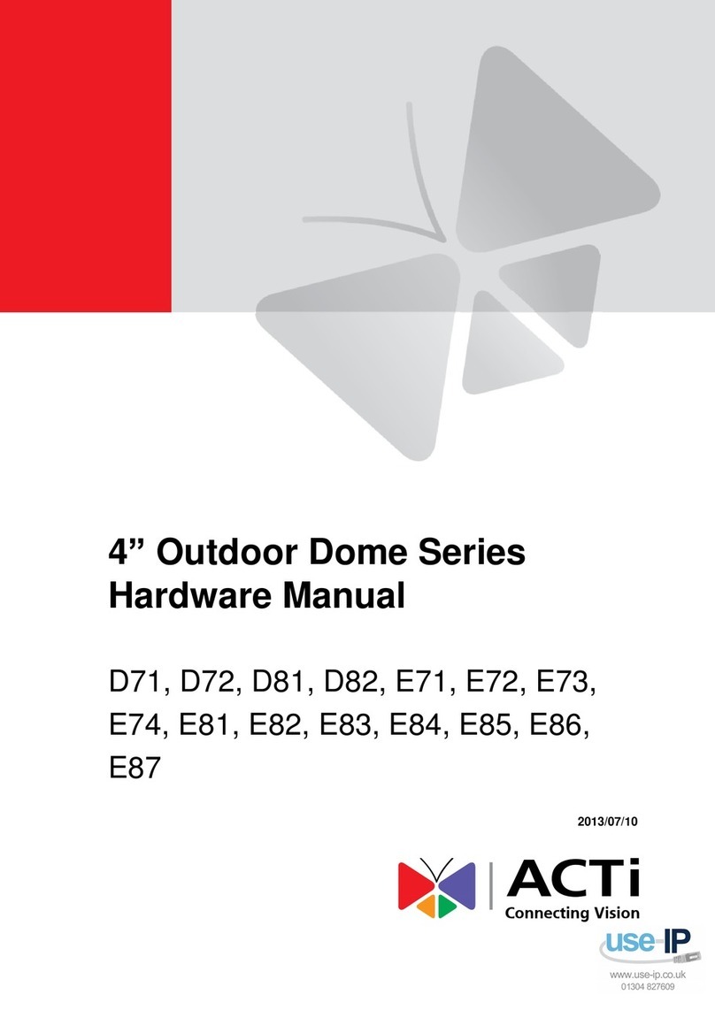 ACTi D71 Manuale utente