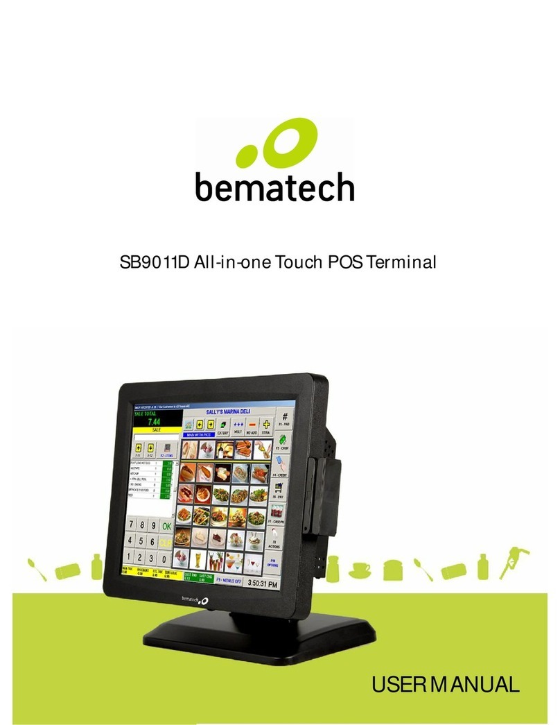 Bematech SB9011D Manuale utente