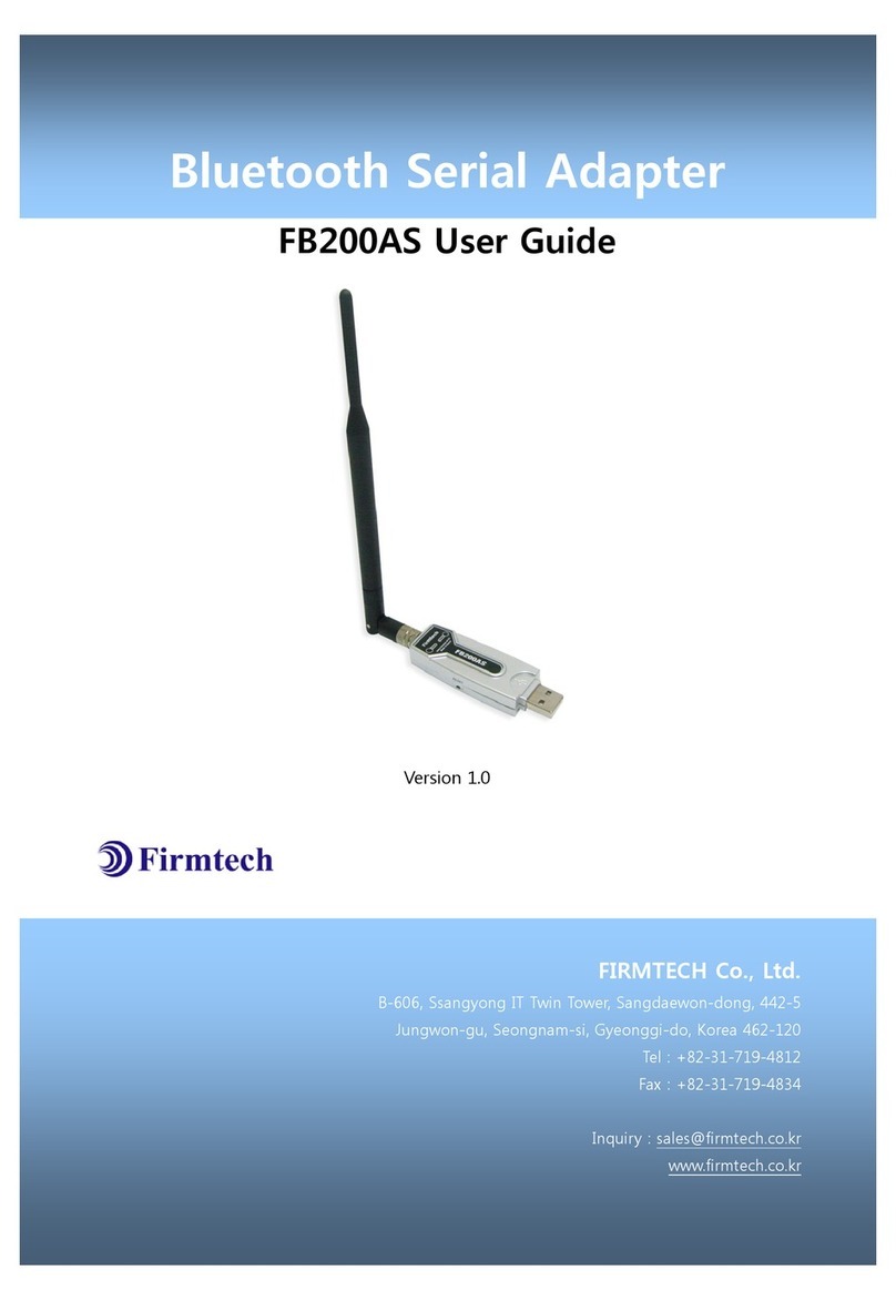 Firmtech FB200AS Manuale utente