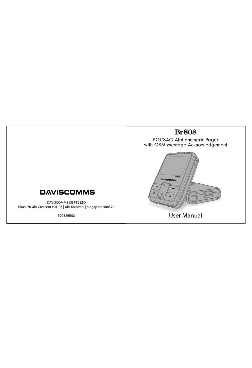 Daviscomms Br808 Manuale utente