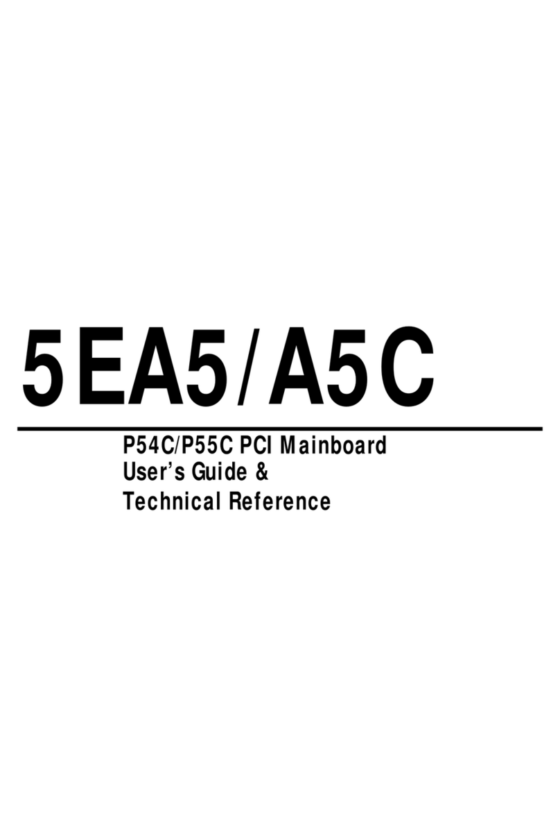 SOYO 5EA5 Manuale per l'uso e la cura