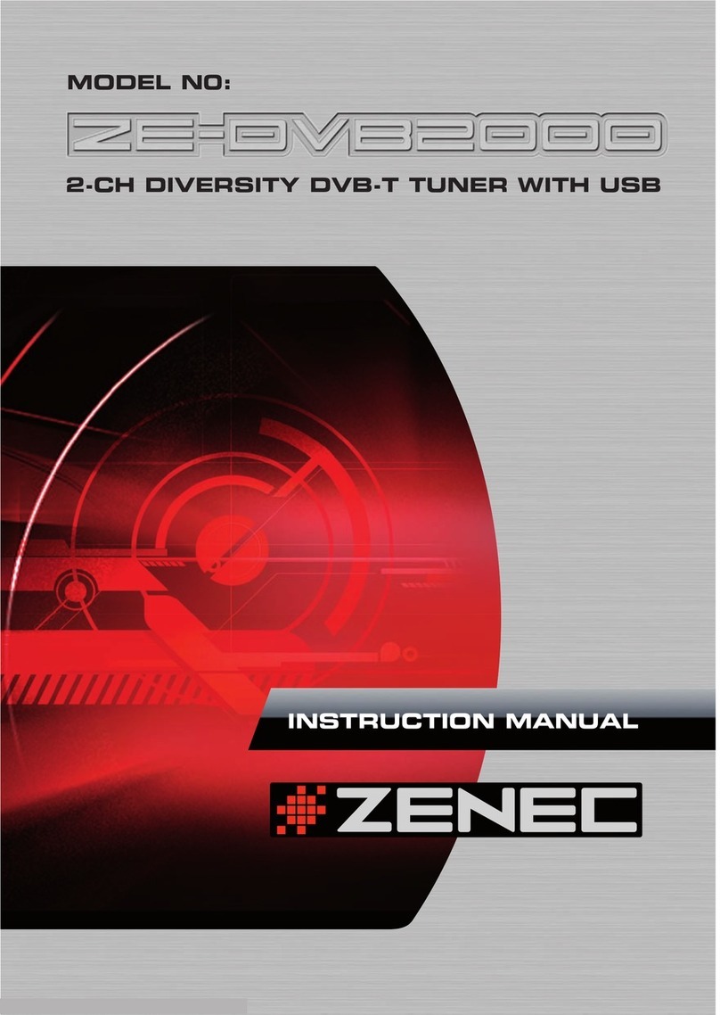 ZENEC ZE-DVB2000 Manuale utente