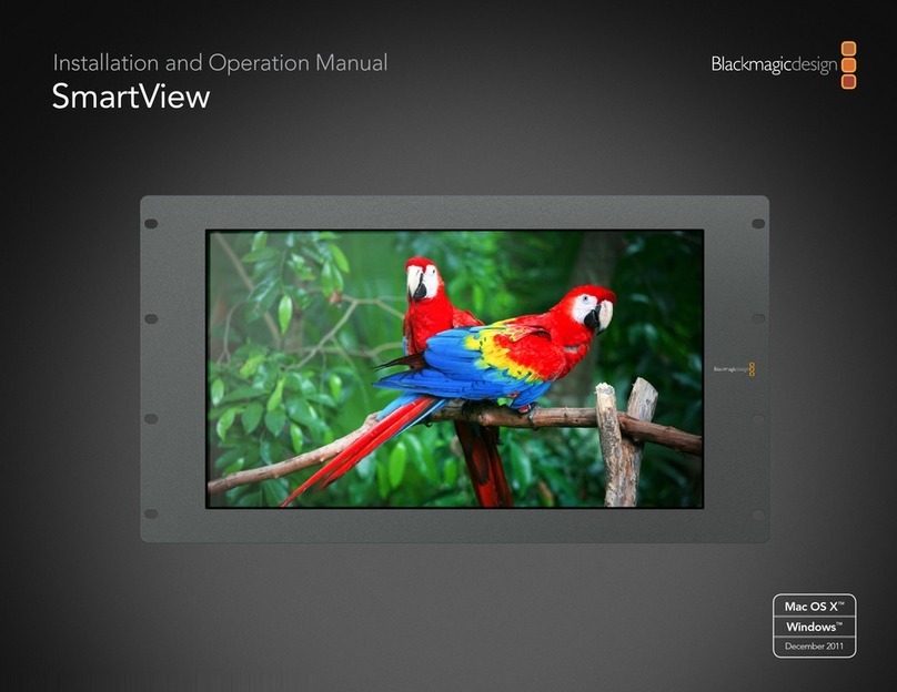 Blackmagicdesign SmartView Duo Manuale utente